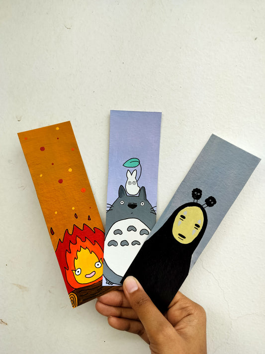 🌿 Ghibli Magic Bookmarks ✨