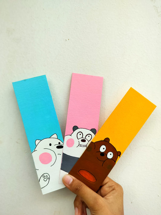 📚 We Bare Bears Bookmark  🐻✨