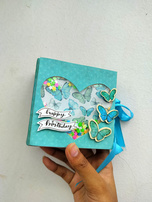 🎂 DIY Memory-Fill Birthday Card – Handmade 🎈✨